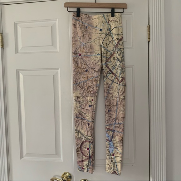 ATC Memes leggings for the Airline enthusiast small - Picture 1 of 10